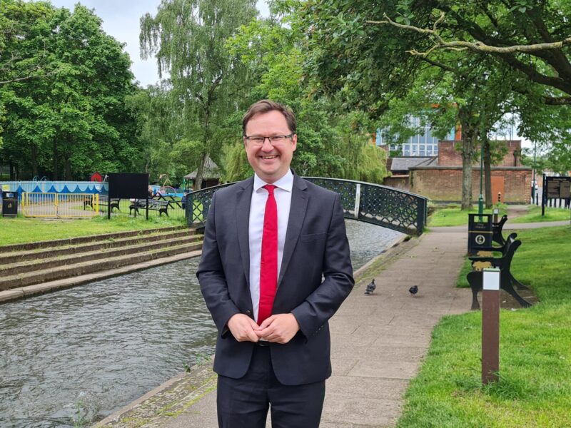 Alex by the River Leen in Bulwell